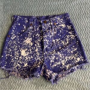 Wrangler purple acid wash high waisted 24 inch waist